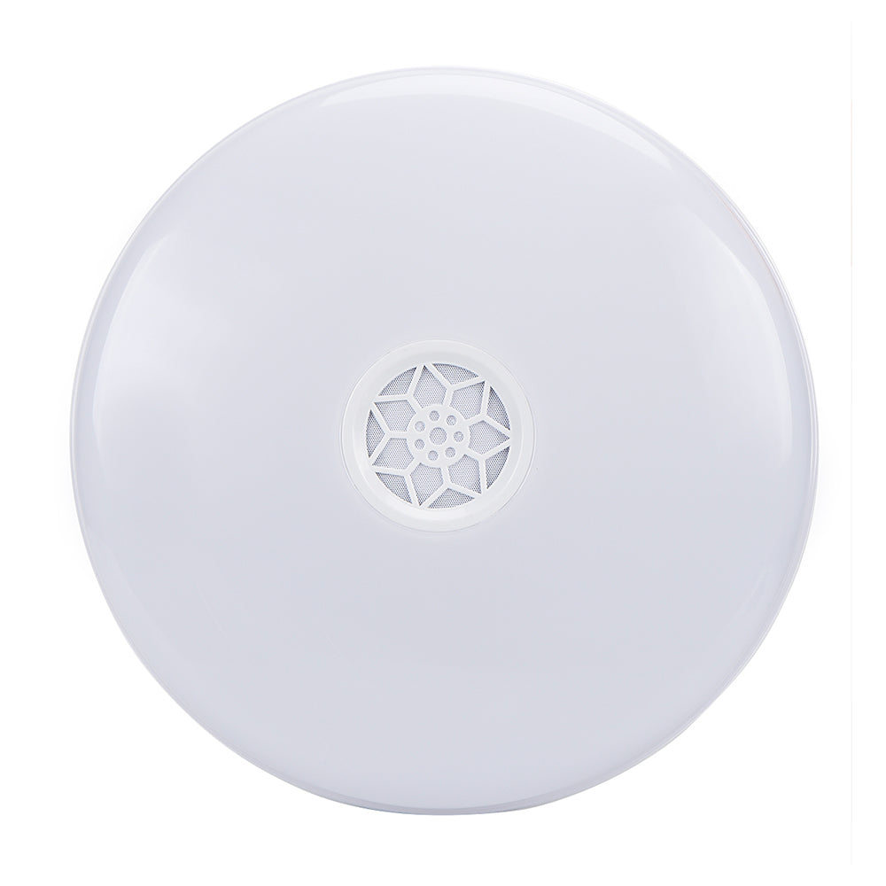 WiFi Ceiling Lights 24W, RGB+W+WW, Dimmable with Bluetooth Speaker
