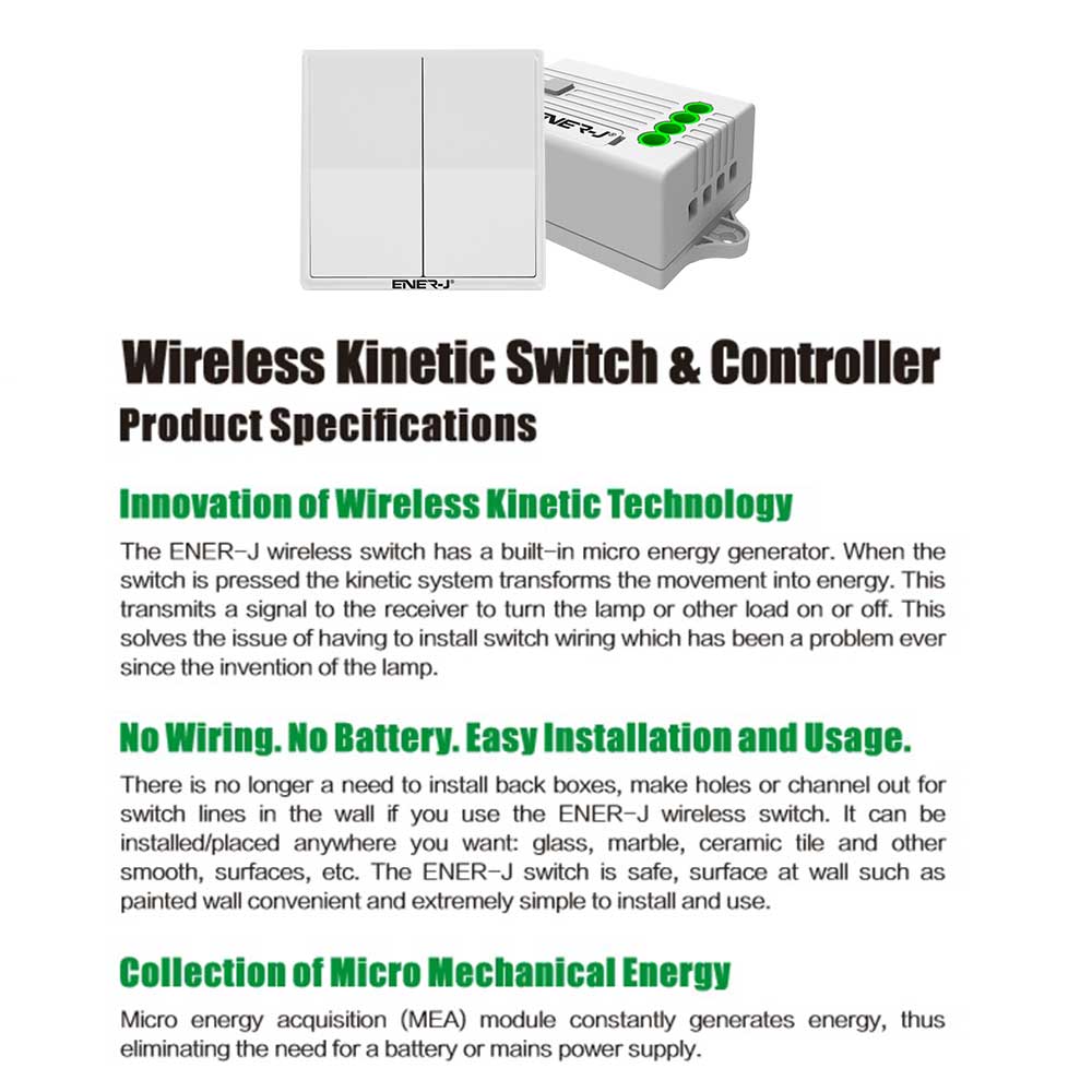 10A RF Receiver for Non Dimmable Switch